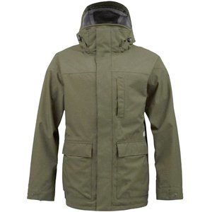 NEW $320 Burton GMP Thatcher Jacket! Small  Green Dry Ride EcoNanoshell 2L Shell